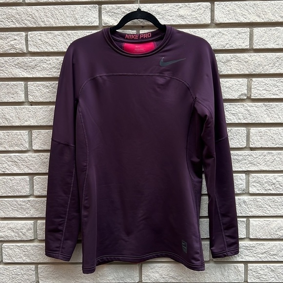 Nike PRO Hyperwarm Long Sleeve Shirt S - Picture 1 of 8